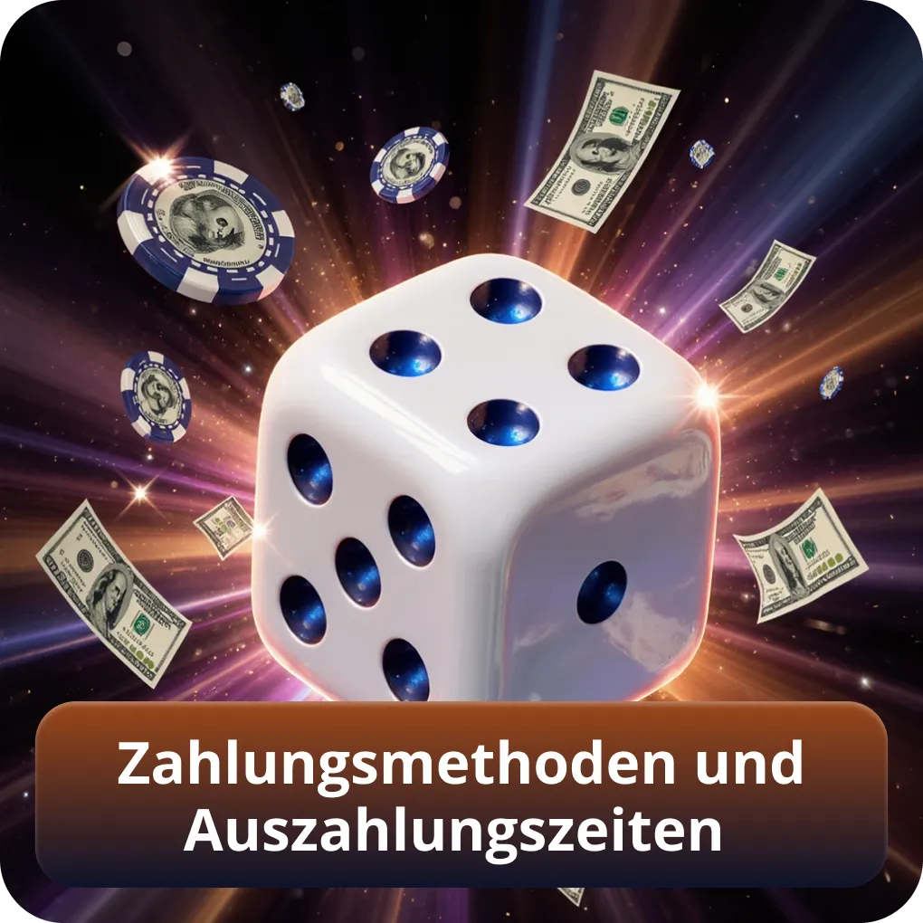 Zahlungsmethoden und Auszahlungszeiten